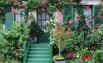 Casa de Claude Monet em Giverny. Atualmente funciona como um museu.