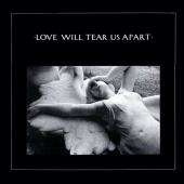 capa dos singles de Love Will Tear Us Apart em 12 e 7polegadas