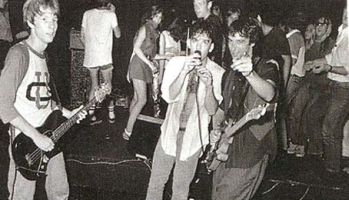 a banda na Carolina do Note, em 1980
