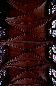 Teto da Nave da Catedral de Chartres