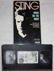 capa da fita em VHS de Bring On The Night