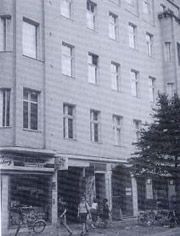 Fachada do prédio onde Bowie morou em Berlim
