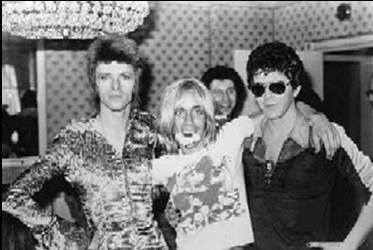 Bowie, Iggy e Lou em Dorchester