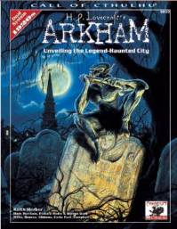 Suplemento Arkahn da Chaosin referente ao RPG Cthulhu