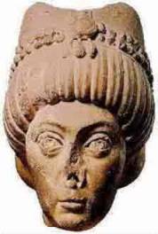 Escultura representando a Imperatriz Teodora