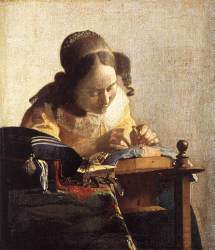 A rendeira de Vermeer