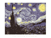 Noite estrelada de Van Gogh