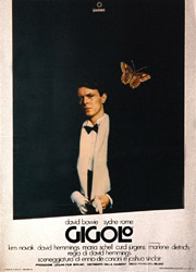 cartaz promocional do filme Just a Gigolo